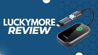 Review: Luckymore Wireless Carplay Adapter, Converts Wired to Wireless Carplay Dongle for Wireless