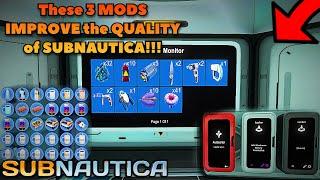 3 MORE INCREDIBLE MODS for Subnautica!