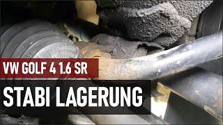 VW Golf 4 1.6 SR | Neue Stabi Lager #cars #tutorial #diy