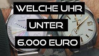 10 Uhren für unter 6.000 Euro - Breitling, Tudor, Grand Seiko, IWC uvm.