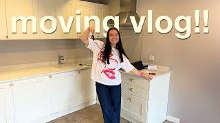 I bought a flat  moving vlog & empty flat tour!