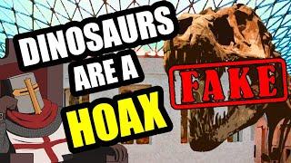 Flat Earth Fool Thinks Dinosaurs Are a LIE  (Eric Dubay)