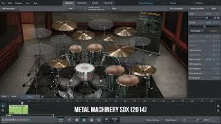 Toontrack SDX Demo – Overview of all Extensions for Superior Drummer 3