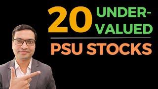 20 Undervalued PSU Stocks - Vivek Singhal