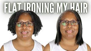 Flat Ironing Ethnic Hair Using the Blowout Professor's Recommendations