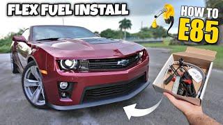 GETTING MY ZL1 READY FOR E85! - E85 Flex Fuel Kit Install on a 5th Gen Camaro ZL1 (or SS)! | PT.1