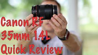 Canon RF 35mm 1.4L Two Week Review