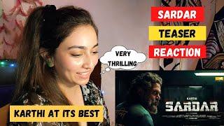 Sardar Official Teaser Reaction | Karthi, RaashiiKhanna | GV Prakash Kumar | P.S Mithran