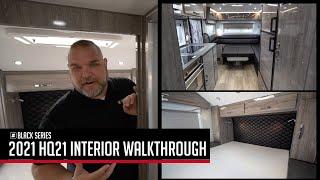 HQ21 2021 Interior Walkthrough - Black Series Camper; Caravans, trailers and campers