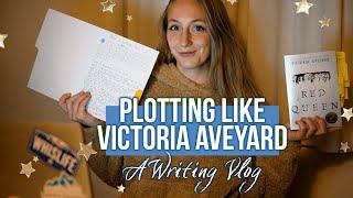 Outlining My Novel Like Victoria Aveyard | A Revising and Writing Vlog