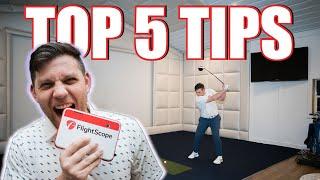 Top 5 MEVO Plus Setup Tips for SUPER Accurate Readings | Golf Simulator