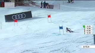 Ski WM 2021: Katherina Liensberger - 3. Platz - Riesenslalom | Damen | Lauf 2