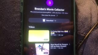 A Sad Message To Brendan’s Movie Collector