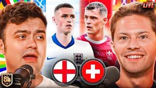 ENGLAND 1-1 SWITZERLAND (5-3 ON PENS) | THE CLUB LIVE