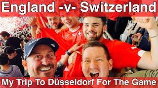 England v Switzerland in Dusseldorf - My Trip To The Match