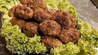 Пържени кюфтета | Traditional bulgarian fried meatballs
