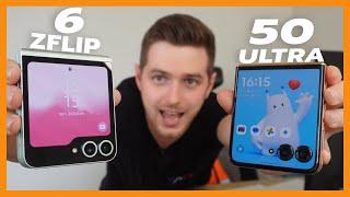 Samsung Galaxy Z Flip 6 vs Motorola Rarz 50 ultra : Lequel est le meilleur ?