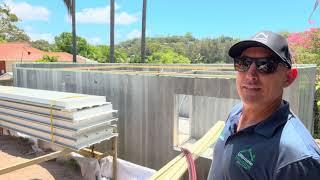 U-Panel Narrabeen House Build update