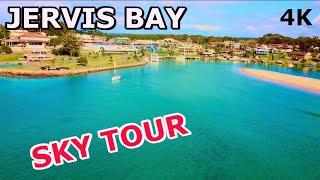 BEAUTIFUL DRONE FOOTAGE JERVIS BAY SKY TOUR 4K HD Relaxation Video