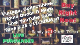 Live Vintage Sale: Shop Rare Finds at Unbelievable Prices | June 25 @11:30am et (8:30am pt)