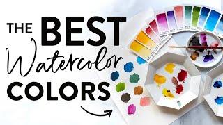 My Favorite Watercolor Colors (recommendations from a professional artist)
