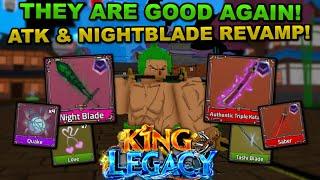 Every Attack & Weapon Changed In Roblox King Legacy Update 7! (ATK And Yoru are OP Again!)