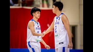 Kurt Velasquez vs China | 12 points 2 three-pointers | FIBA Asia U16