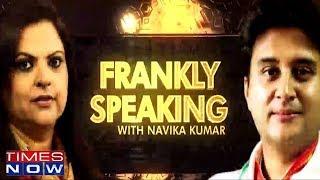 Frankly Speaking With Congress' Jyotiraditya Madhavrao Scindia | Exclusive Interview