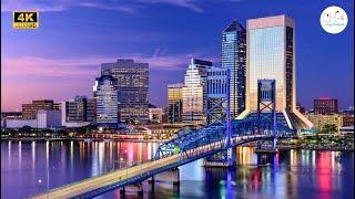 Jacksonville, Florida 4K Drone Footage | Stunning Cityscape Views | Crazy Hodophile #jacksonville