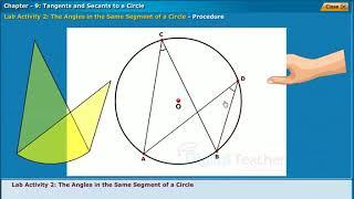 Tangents and Secants to a Circle, Class 10 Maths | Digital Teacher