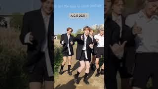 A.C.E proof to haters their shorts are always iconic