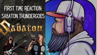 South African Reacts to: Sabaton Thundergods