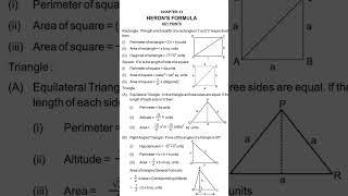 #class9 #cheatsheets #heron'sformula