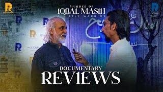 Audience Reactions & Reviews | Shahzad Mukhtar | Premiere Iqbal Masih - A Little Warrior