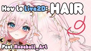 【Live2D】How to Live2D: Hair (Front) #VD0official #live2D #vtuber #singaporevtuber