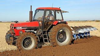 Classic Case IH 1594 Hydra-Shift ploughing with 5f Dowdeswell DP8 | From the 94 Series Farming DVD