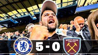 WEST HAM GET BATTERED EVERYWHERE THEY GO! |  Chelsea 5 - 0 West Ham | Matchday Vlog (Alex)