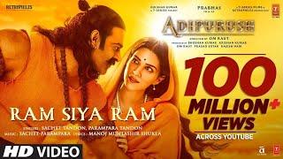 Ram Siya Ram 1 Hour Loop - Adipurush - Prabhas, Kriti Sanon - Sachet Tandon, Parampara Tandon