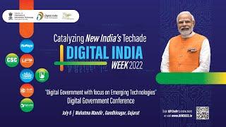 Digital Government Conference at Digital India Week 2022