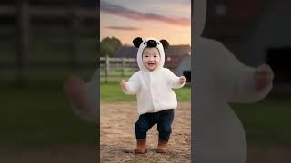 funny baby dancing challenge motorcycle dance #cute #babydance #funny#foryou #dancevideo