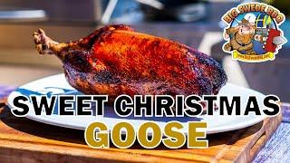 How to make Sweet Christmas Goose | Roasted in the Memphis Pellet Grill