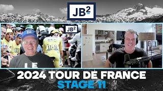 Is Pogacar his own worst enemy? | Tour De France 2024 Stage 11 | JB2