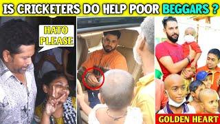 What Indian Cricketers Do When Beggars Ask For Money | Sachin, Yuvraj, Hardik & Gambhir