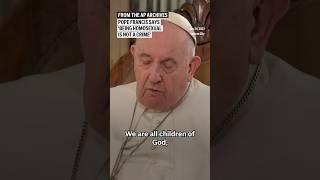 From The AP archives: Pope Francis says ‘being homosexual is not a crime’