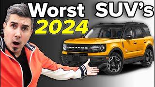 You MUST Avoid These 2024 Money Pit 2024 SUVs!