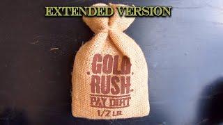 Gold Rush Panning Kit Paydirt - 1/2lb bag (Extended version)