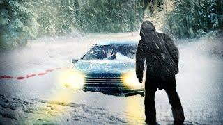 A man wakes up, trapped in a blizzard. A beast starts prowling outside | Full Movie
