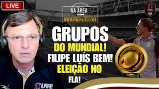 GRUPOS DO MUNDIAL! FILIPE LUÍS BEM DE NOVO! ELEIÇÃO NO FLA! | DEBATE AO VIVO COM MAURO CEZAR #136