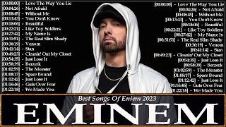 Eminem Greatest Hits Full Album 2023  Best Rap Songs of Eminem  New Hip Hop R&B Rap Songs 2023