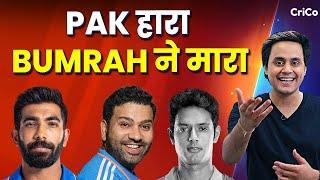 PAKISTAN हारा BUMRAH ने मारा | #indvspak | CRICO | RJ RAUNAK